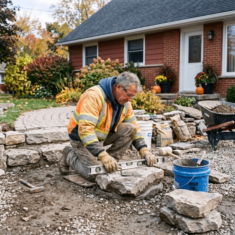 Stone Wall Construction services in Chatham-Kent, Ontario